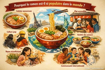 Pourquoi le ramen est-il si populaire dans le monde ?