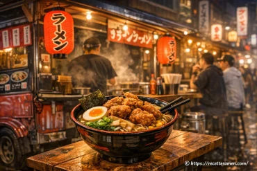 Ramen urbain au poulet frit : le goût du food truck japonais à découvrir