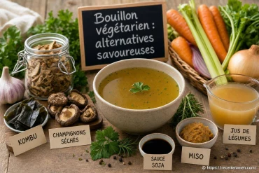Bouillon végétarien : quelles alternatives savoureuses pour vos ramen ?