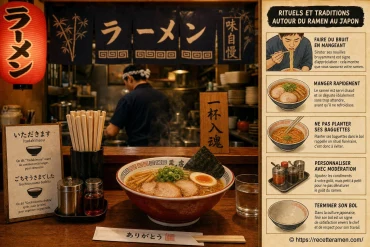 Rituels et traditions autour du ramen au Japon