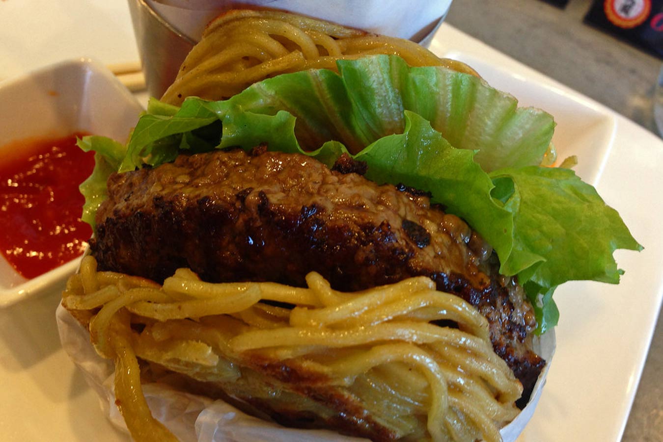 Recette du ramen burger