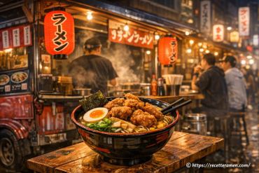 Ramen urbain au poulet frit : le goût du food truck japonais à découvrir
