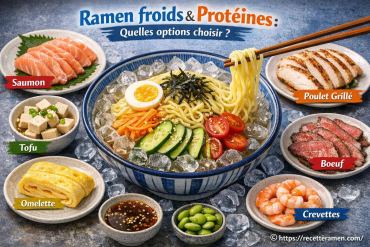 Ramen froids et protéines : quelles options choisir pour un repas équilibré ?
