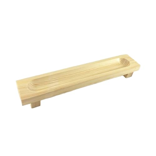 FewNvWa Sushi Plateau Rectangulaire Bois avec Planche de Ser