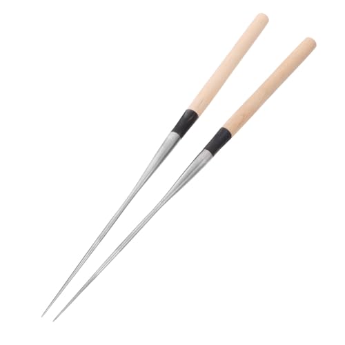 Baguettes Japonaises à Pointe Fine en Acier Inoxydable, 1 Pa