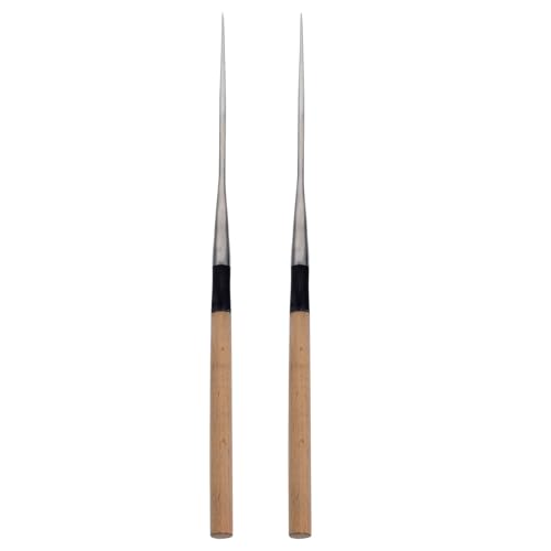 Toyvian Baguettes Cuisine Japonaises en Acier Inoxydable Réu