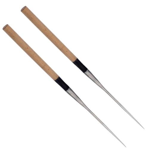 GAROZATION Baguettes Japonaises en Acier Inoxydable pour Sas
