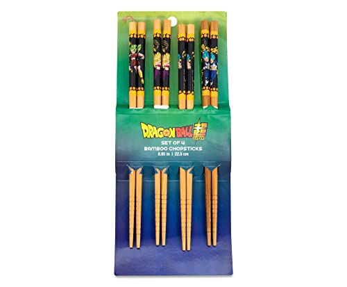 Dragon Ball Super Bamboo Chopsticks | Lot de 4