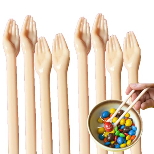 Lilalemon Lot de 4 paires de baguettes réutilisables avec ma