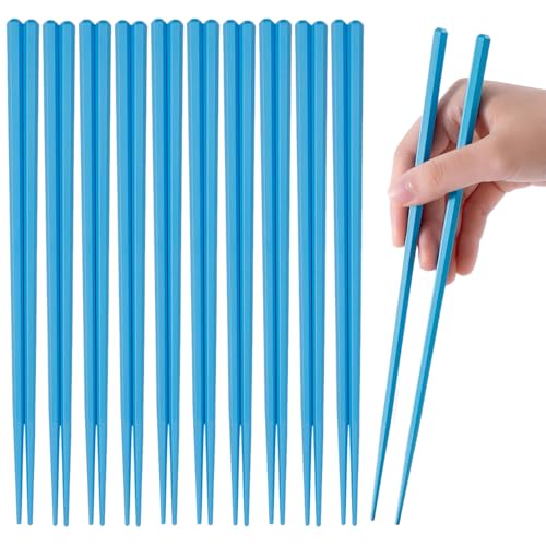 Lot de 10 paires de baguettes japonaises coréennes en fibre 