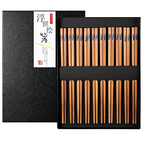 Baguettes Japonaises Réutilisable Bambou Naturel Baguette Co