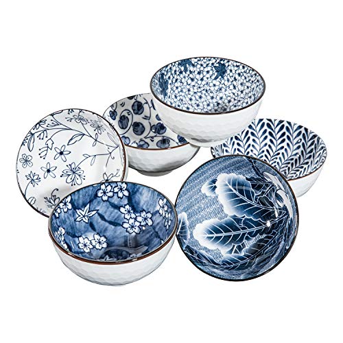 Swuut Lot de bols à céréales en céramique de style japonais,