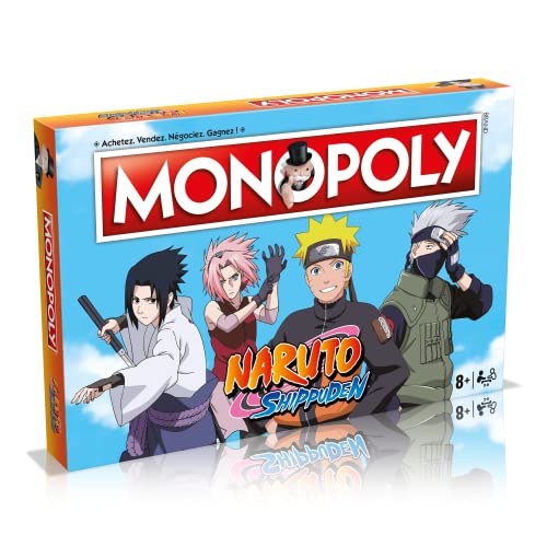 Winning Moves - Monopoly Naruto Shippuden -Jeu de société - 